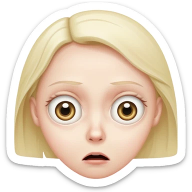 "Fear is quieter" sticker