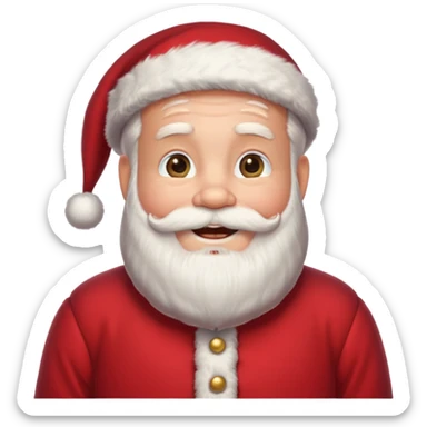 Santa Claus sticker