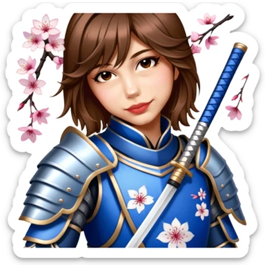 Samurai Warrior sticker