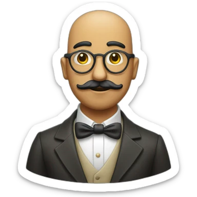 pessoa babando olhando pra cima sticker