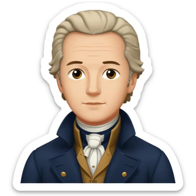 Alexander Hamilton Lin Manuel Miranda sticker