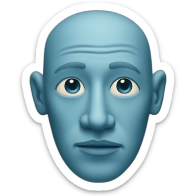 Picasso blue period  sticker