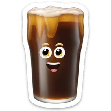 root beer sticker