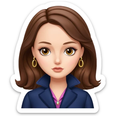 blair waldorf, pretty bratz baddie sticker