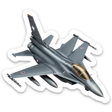 Turkish F-16 Fighting Falcon sticker