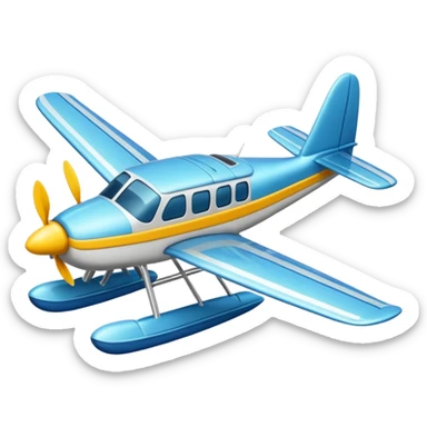 seaplane sticker