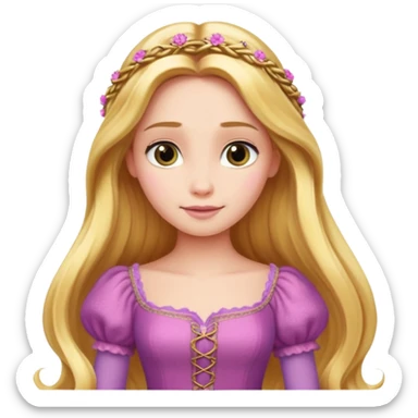 Rapunzel sticker
