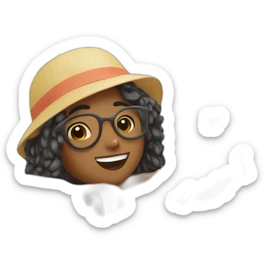 Summer holiday sticker