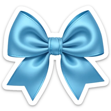 Elegant Satin Bow sticker