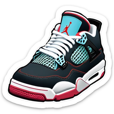 Jordan 4s sticker