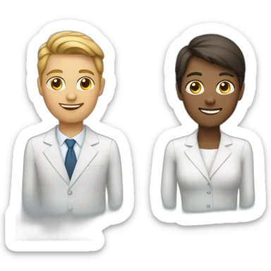 matching candidate with recruiter sticker