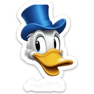 donald duck sticker