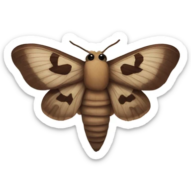 moth sticker