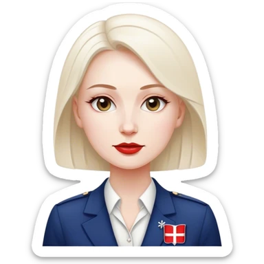 patriot polish european woman simple patriot politician modern fascist poland traditional sticker