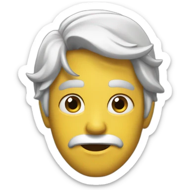 emoji representando um erro sticker