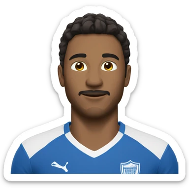 Jugador de fútbol Jusegal sticker