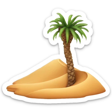 Desert dune sticker