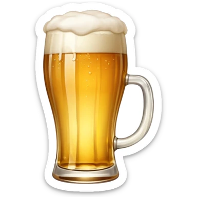 vaso de cerveza sticker