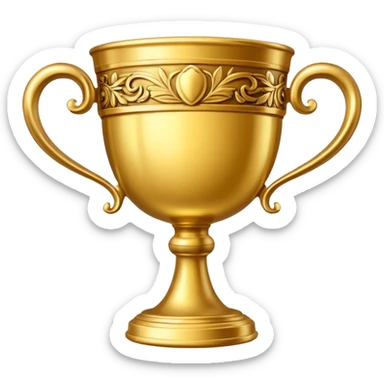 a victory cup sticker