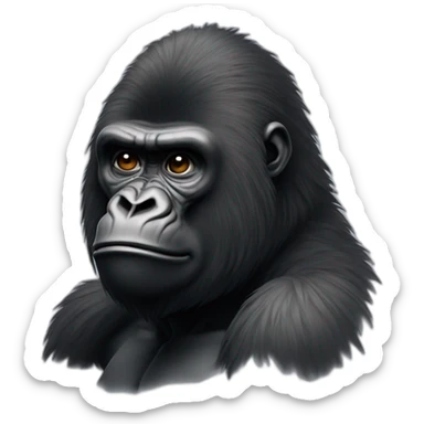 Gorille cool sticker