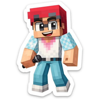 Extract every character from the picture. So i need total 5 images of the character including the clothes and accessories they are wearing, and place on a transparent background. Keep the original style and appearance exactly the same. and separately give me the each character picture. There is 3 character in this image. so you have to create 3 imaehgs

 sticker