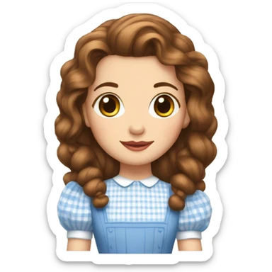 Dorothy gale from the Wizard of Oz  sticker