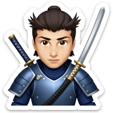 Warrior Samurai sticker