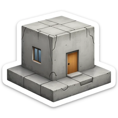 foundation of a house sticker