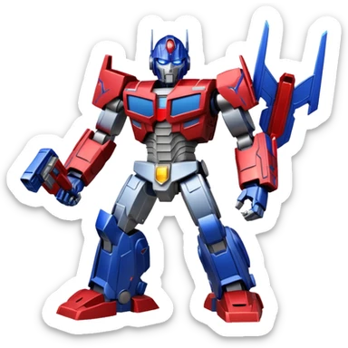 Optimus prime sticker