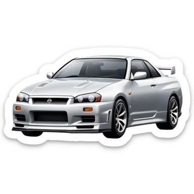 Nissan skyline  sticker