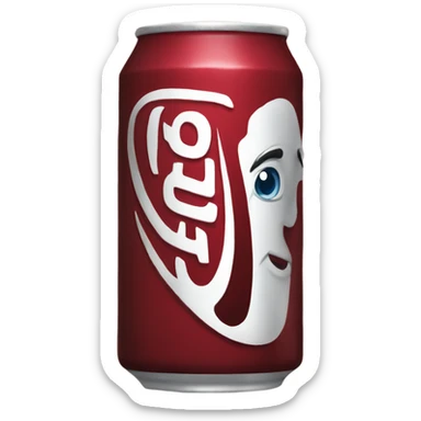 Dr Pepper can sticker