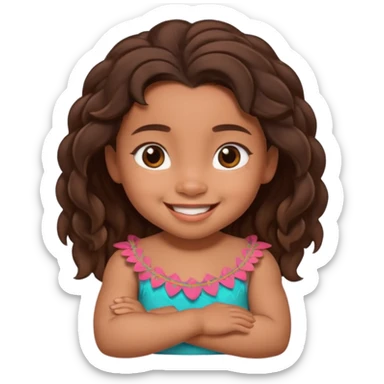 Baby Moana sticker