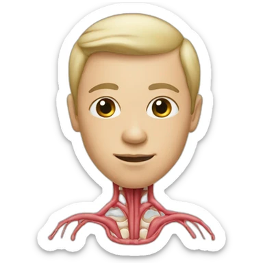 Human-anatomy-male-reproductive-system sticker