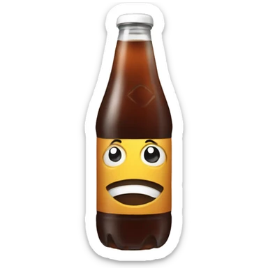 cola bottle sticker