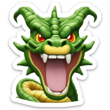 dragonball z shenron sticker