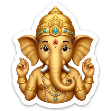 Ganesha sticker