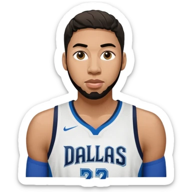 Anthony Davis Dallas mavricks sticker