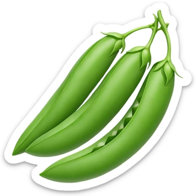 Snow Peas sticker