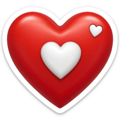 Realiza este emoji: 💗 latiendo con una venda al rededor sticker