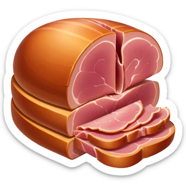 ham, simple, no text sticker