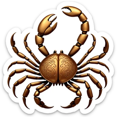 A Scorpio zodiac sign  sticker