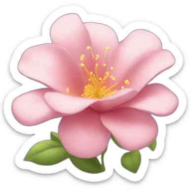 Fleur sticker