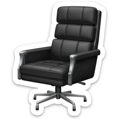 Interview chair from Mindhunter TV show sticker