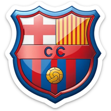 Escudo del Barcelona sticker