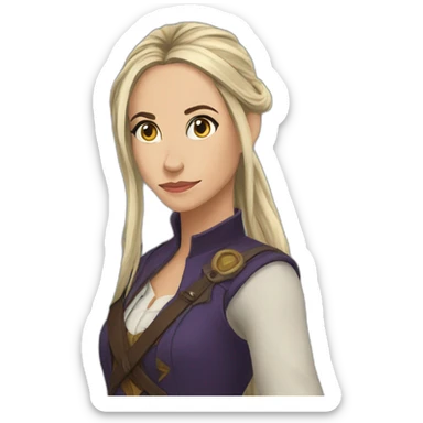 critical role Laura Bailey sticker