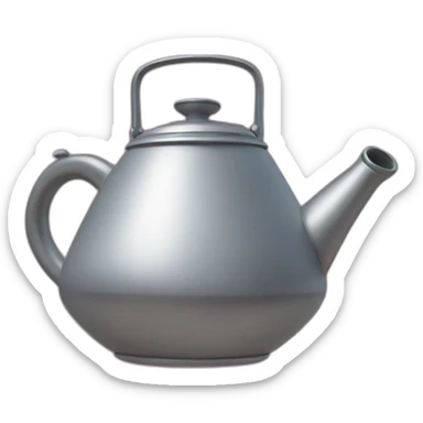 rocket teapot sticker
