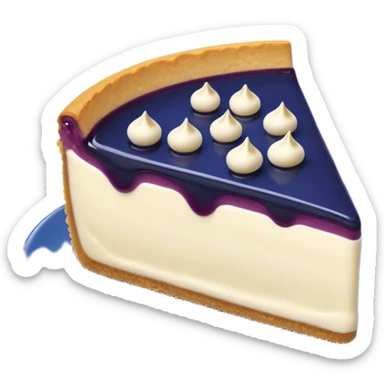 blueberry cheesecake  sticker