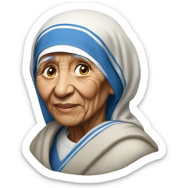 Mother Teresa  sticker