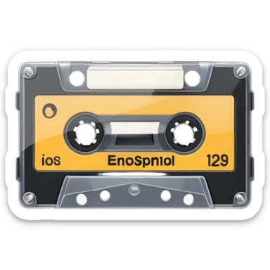 Cassette Tape sticker