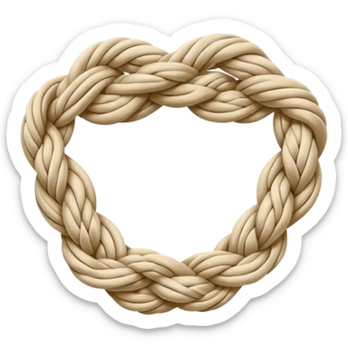 Rope Knot – decorative Shibari knot. sticker